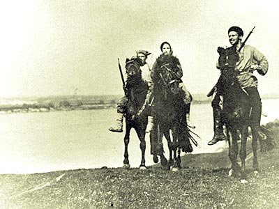 Кадр из фильма Волжские бунтари.