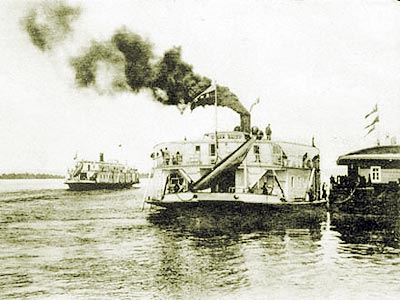 Работа на дебаркадерах кипела всю навигацию